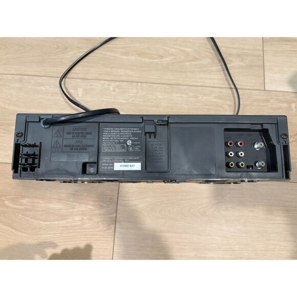 Vintage RCA VR623HF VCR 4-Head Hi-Fi VHS Player Recorder Black Tested - Picture 8 of 12